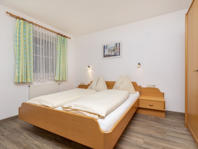 Schlafzimmer im Appartement 1